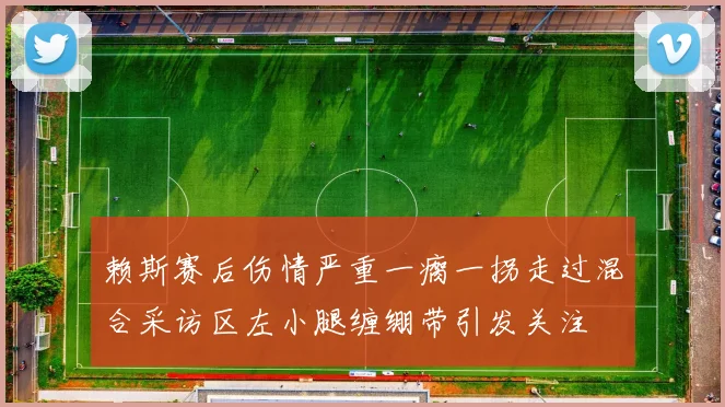 赖斯赛后伤情严重一瘸一拐走过混合采访区左小腿缠绷带引发关注